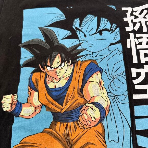 Dragon Ball Z Goku black and blue t-shirt Size S. - Picture 2 of 5